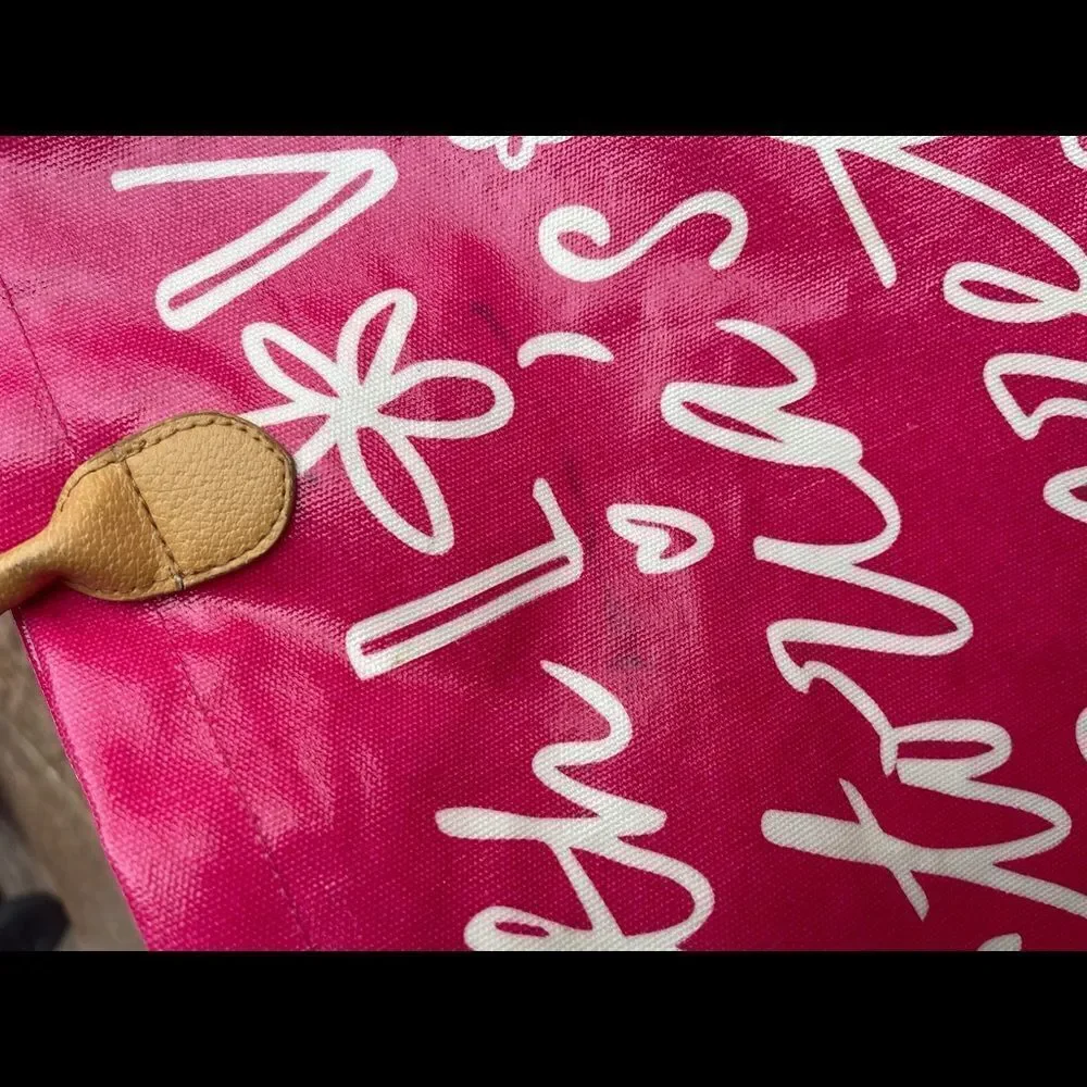 Victoria’s Secret vinyl tote bag